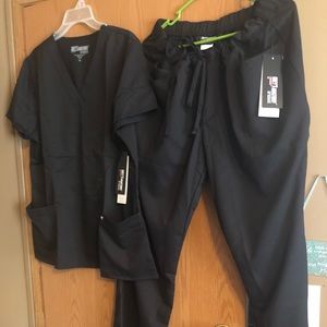 Grey’ anatomy scrubs XL (black)